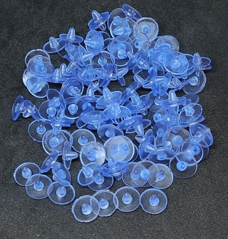 Silicone Earring Back Stoppers 100 pc