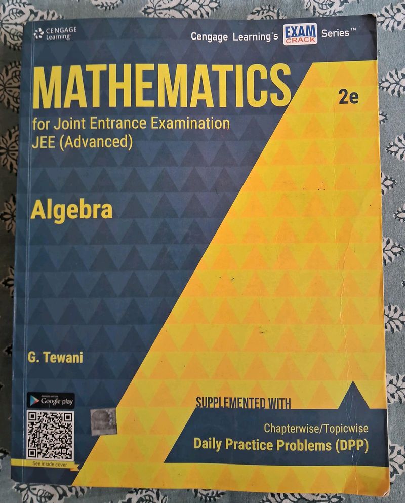 Cengage Algebra Jee Advanced by G Tewani