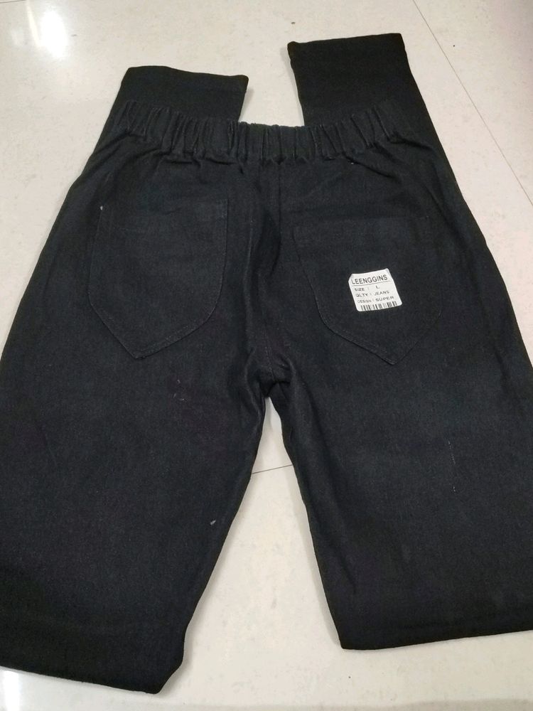 Unused Denim Jeggings Freebie Including