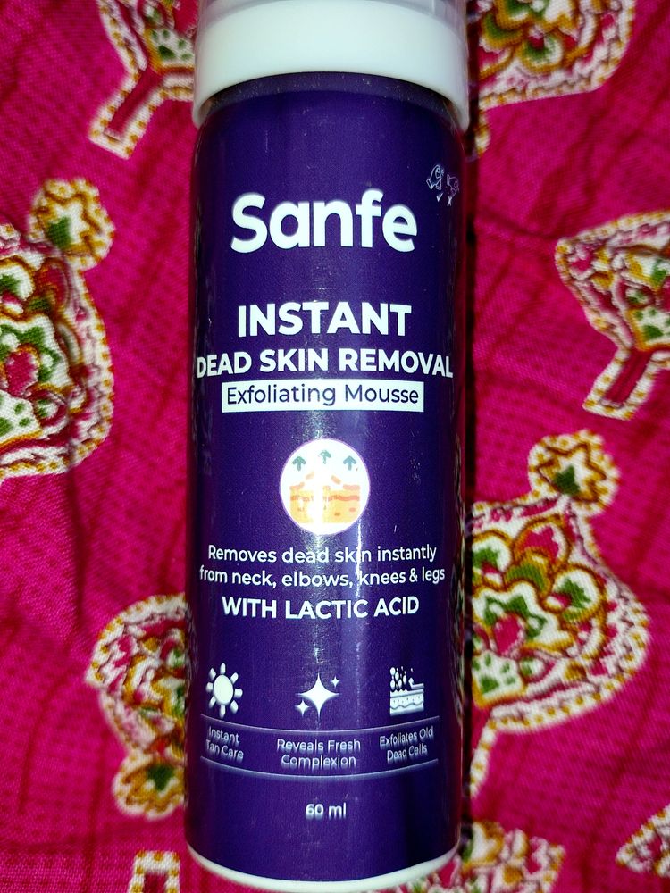 Sanfe Instant Dead Skin Removal Exfoliating mousse