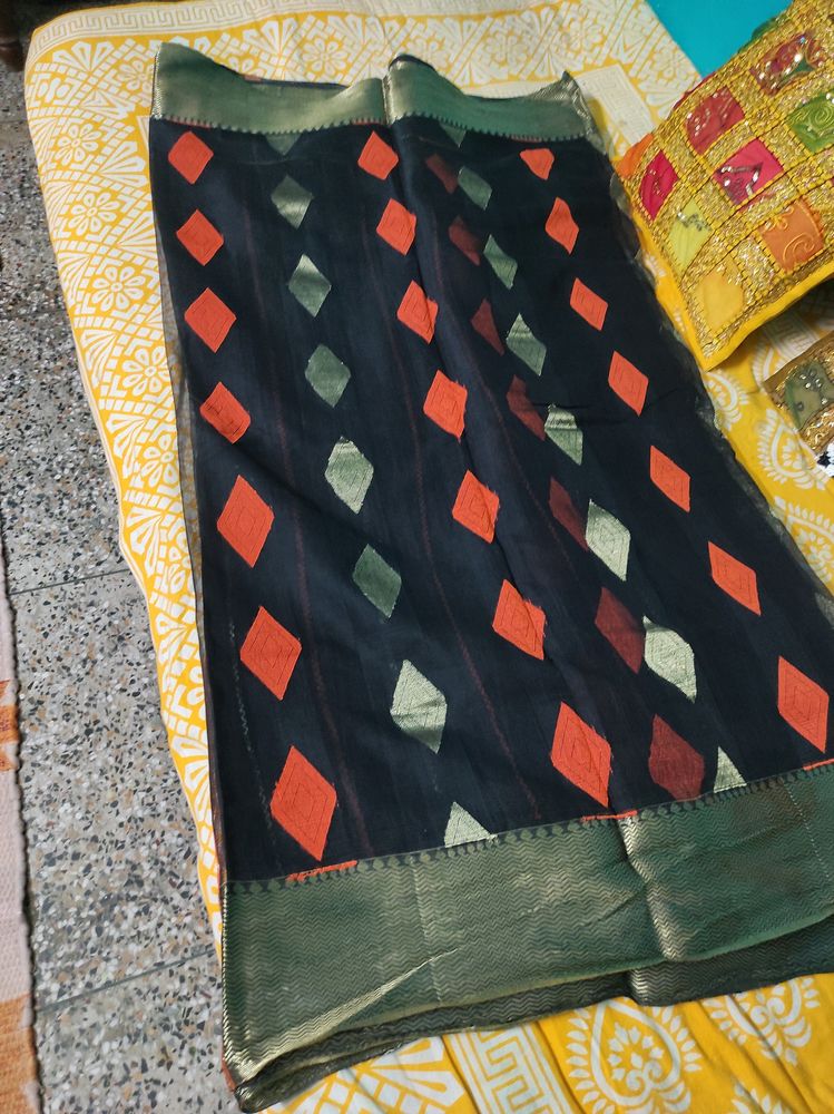 Gorgeous Cotton Silk Handloom Saree