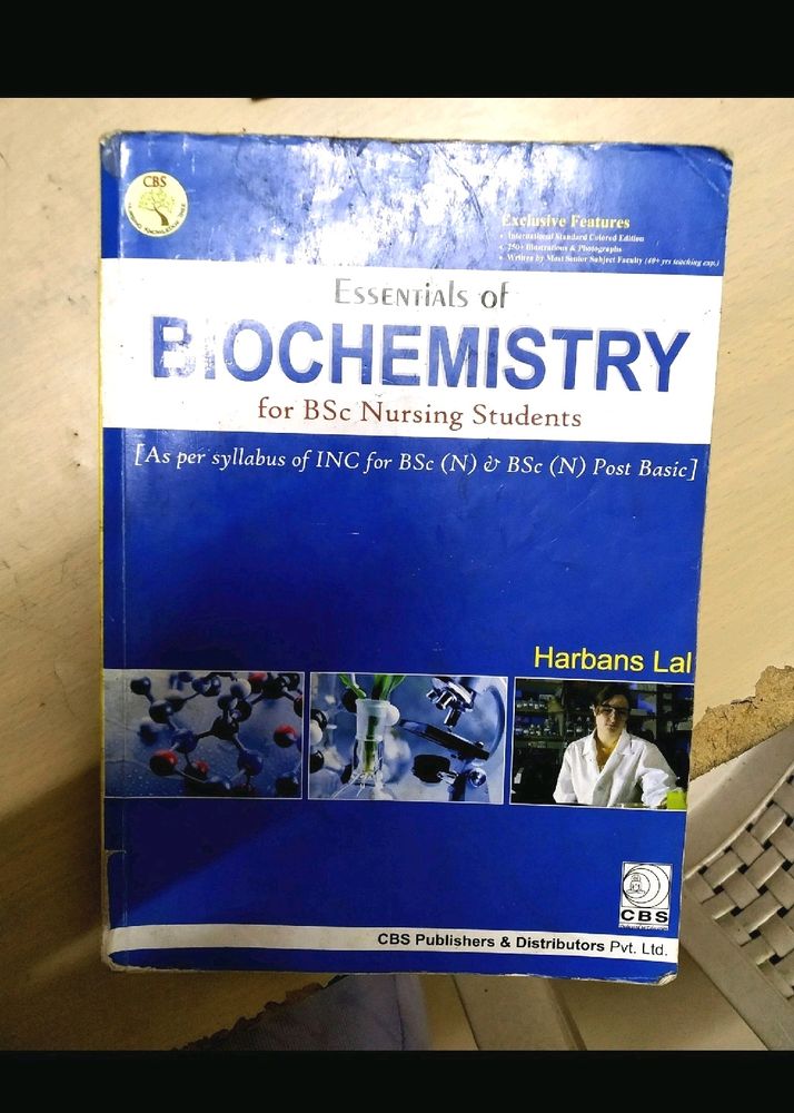 Biochemistry Textbook For Nursing Students