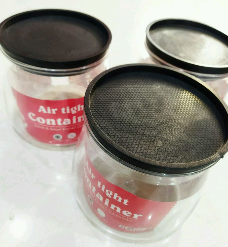 Airtight Container Jar Pack Of 3