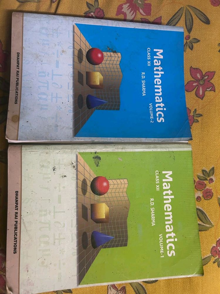 Rd Sharma Class 12 Math's Vol 1&2