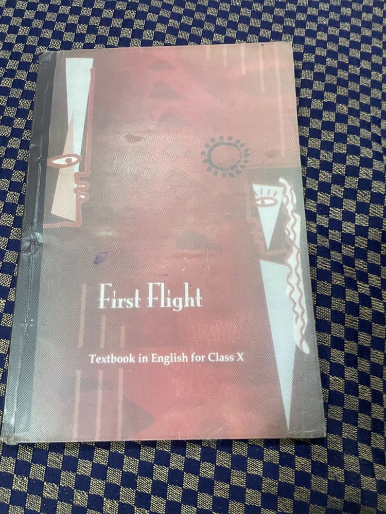 10th Class English textbook first flight