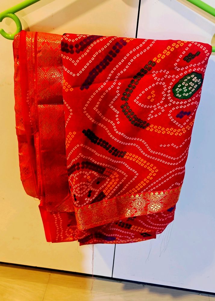 Bandhani Saree Under 500 Coins