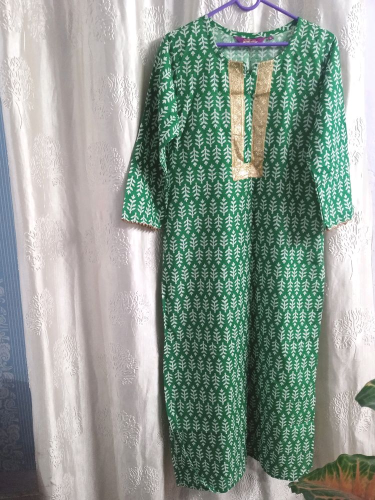 New Kurta With Gota Work