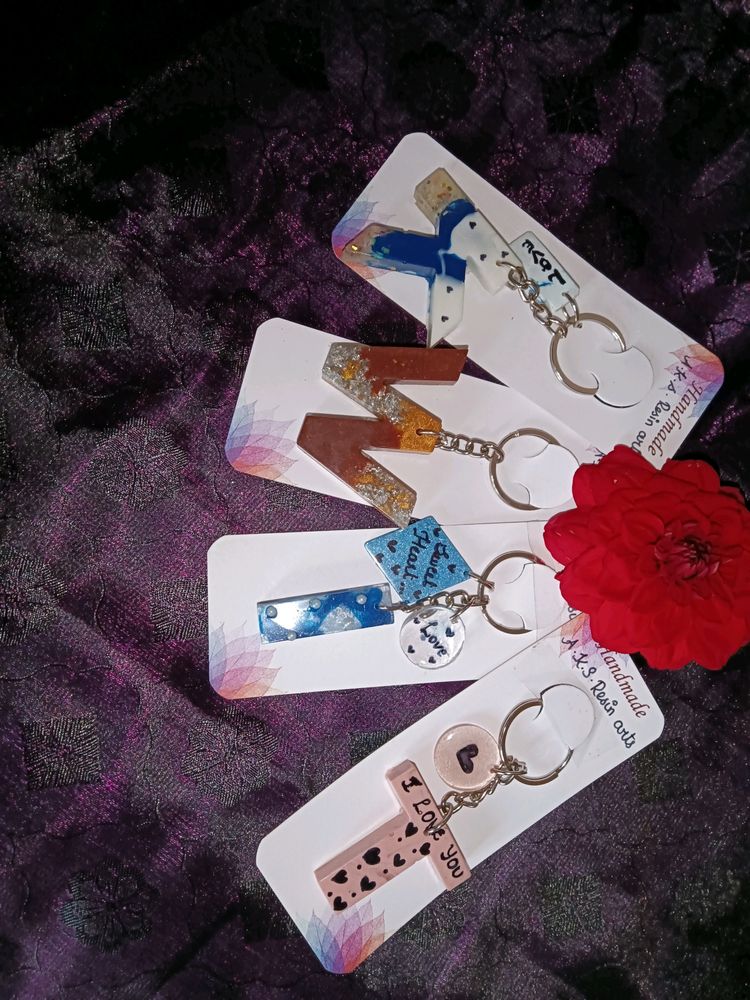 Resin Art Keychains