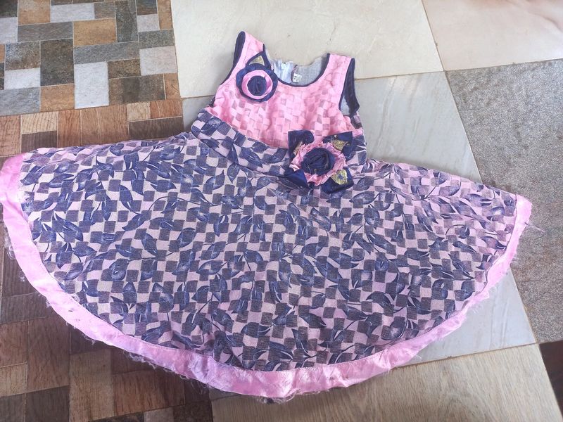 Baby Girl Net Frock