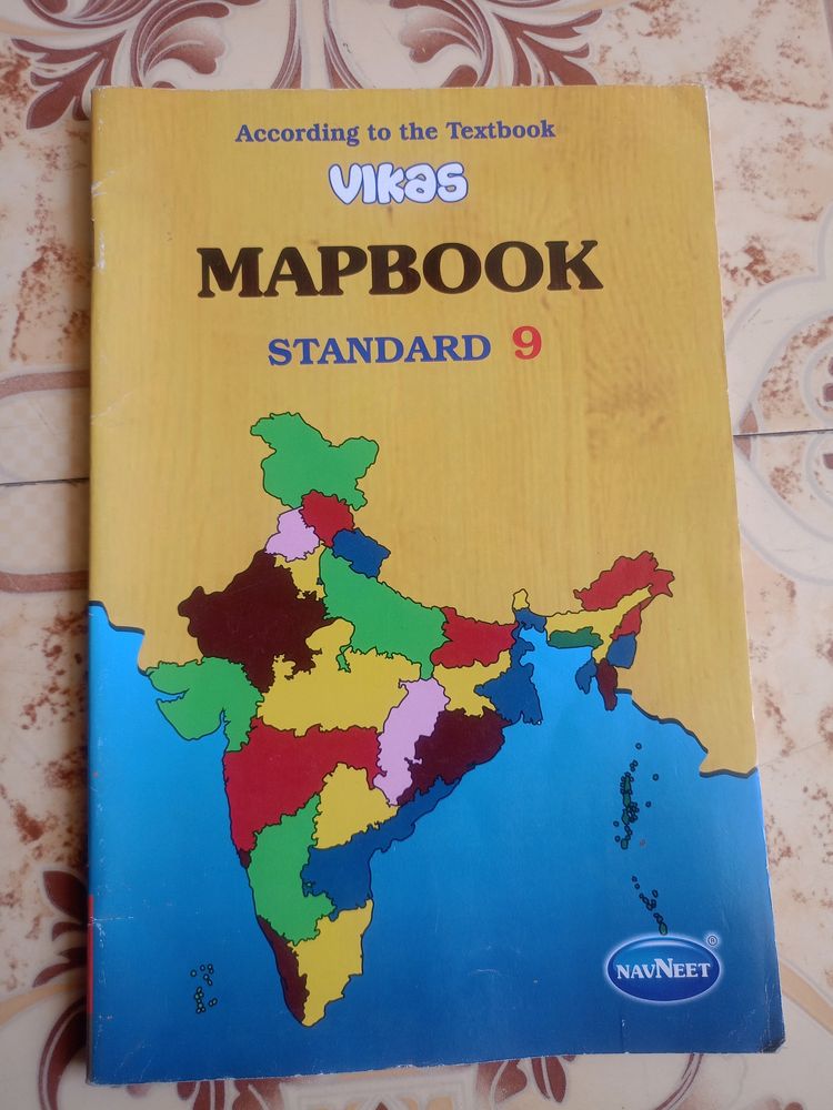 Class 9 : Mapbook For Social Science Book