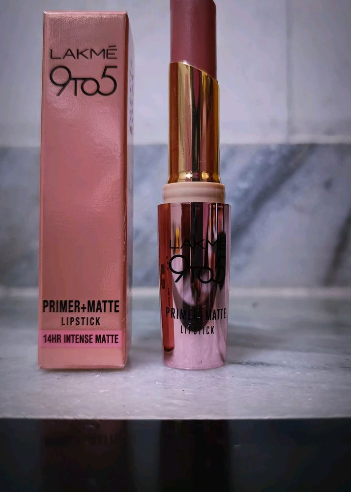 Original Lakme 9 To 5 Primer + Matte Lipstick