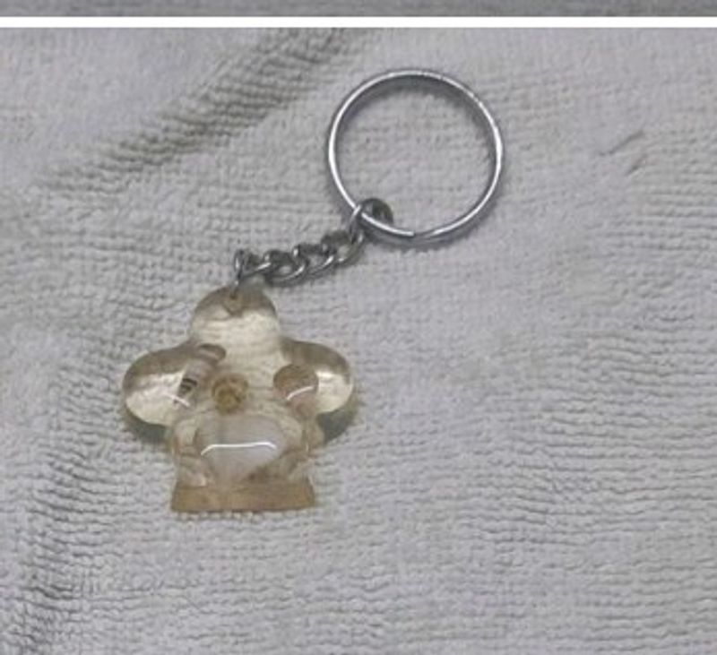 Starfish Keychain With Shells