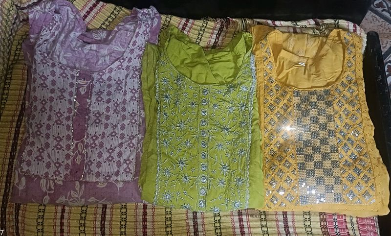 3 Used Kurti