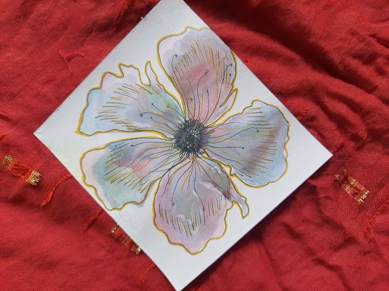 flower water color painting 💖