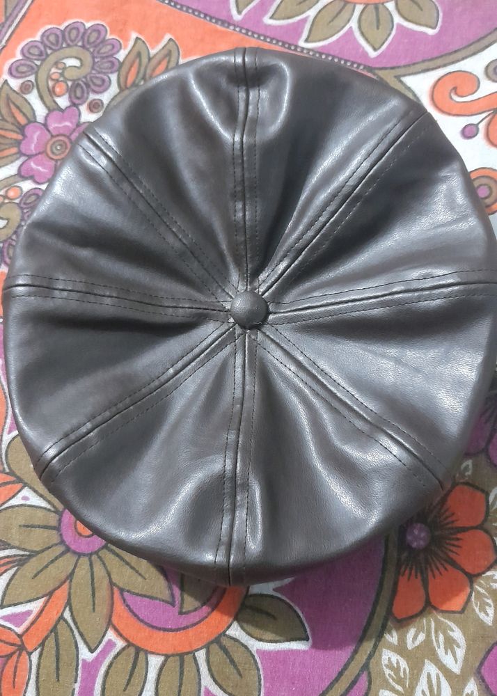 Leather Cap