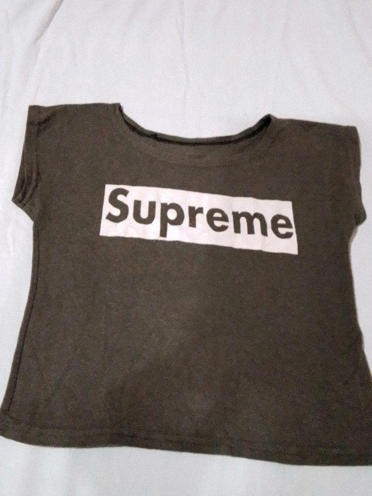 Crop T-shirt For Women