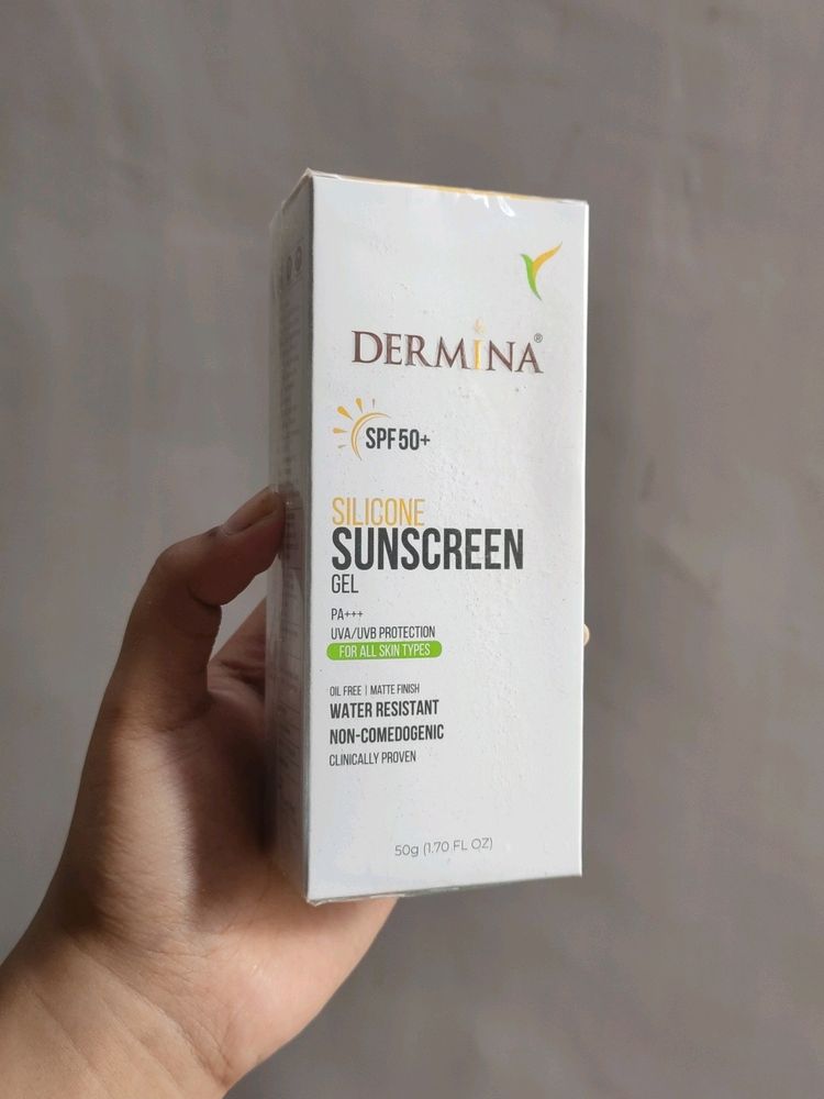 Dermina SPF 50+ Silicone Sunscreen Gel