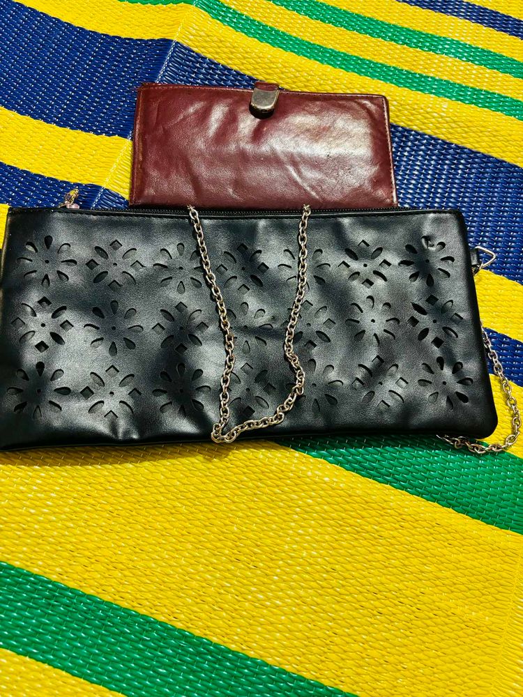 Sling Bag And Small Hand Purse