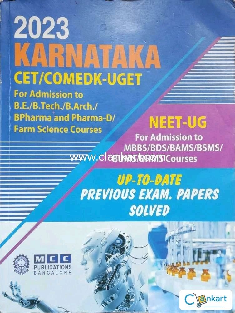 Neet/Kcet/Comedk Pervious Years Solved 2023Edition