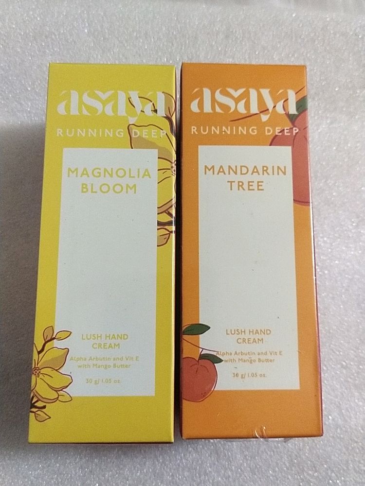 Asaya Lush Hand Cream Combo