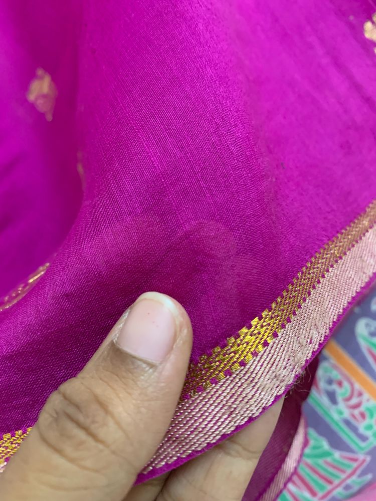 Pink Saree