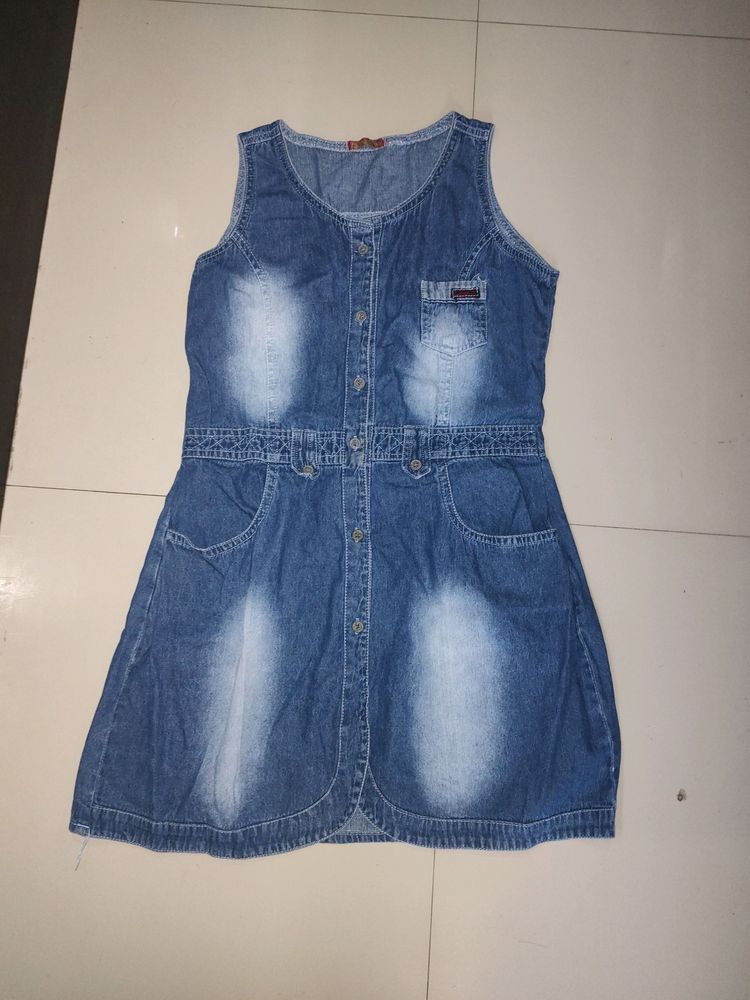 Denim Party Wear Dress