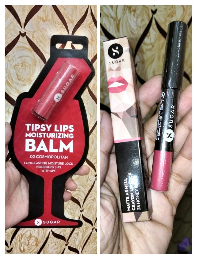 Sugar Crayon Lipbalm Combo