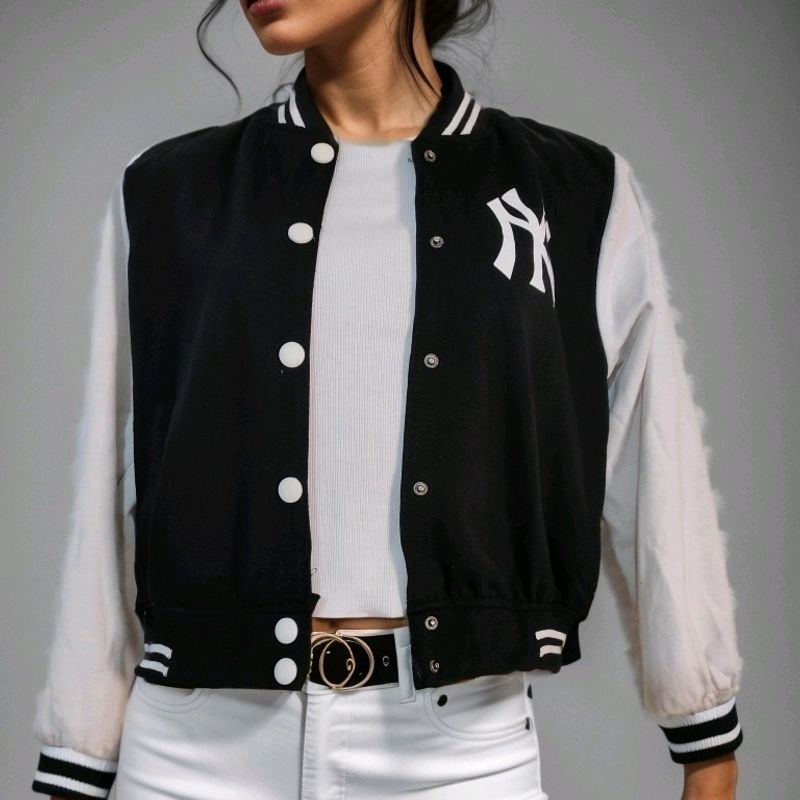 Black Varsity Jacket