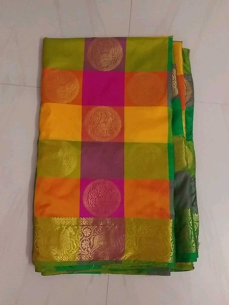 Art Silk Fancy Saree