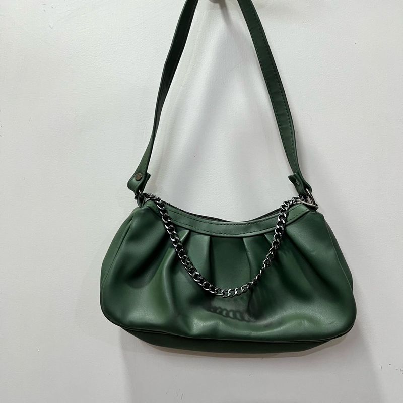 Green Hand Bag