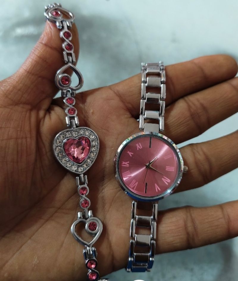 Watch & Bracelet Set