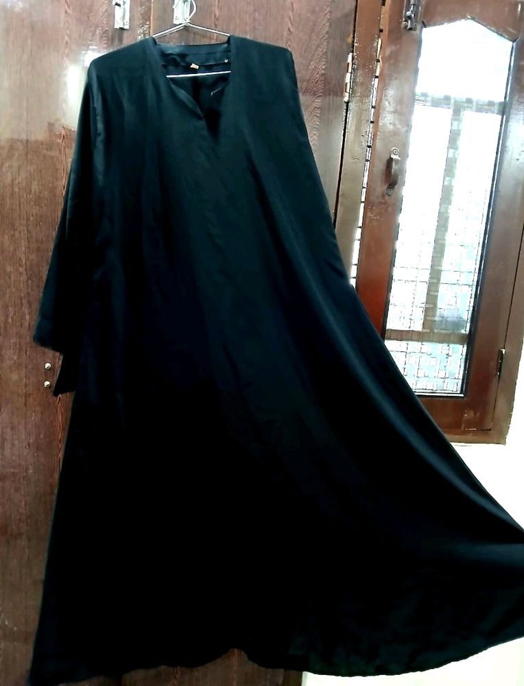 Black Abaya With Stole