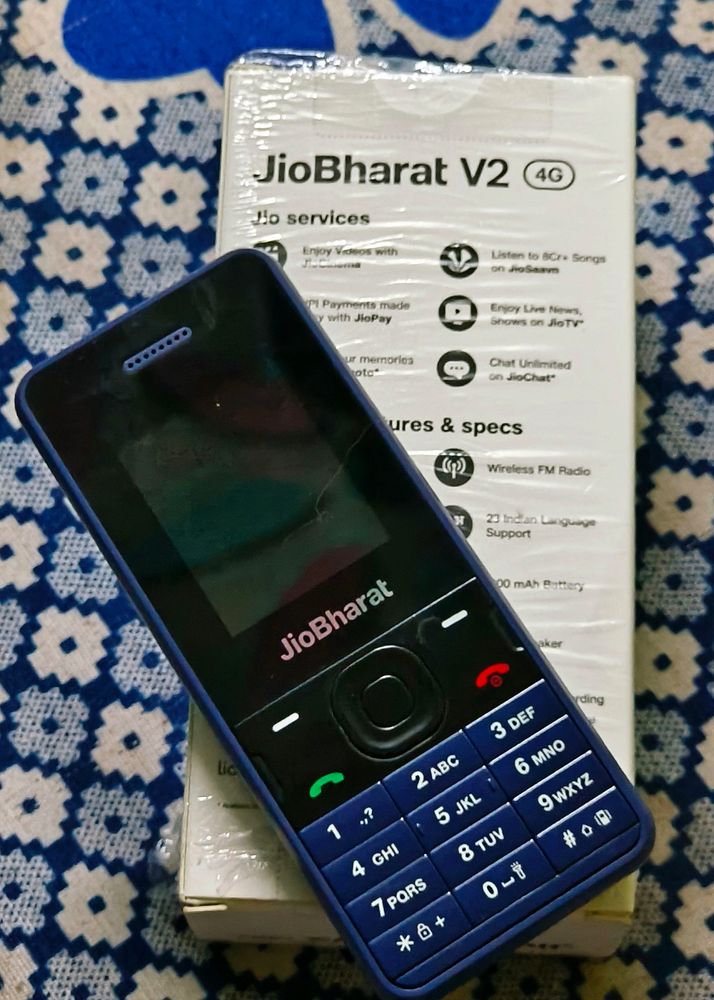 Jio Bharat V2 4G Keypad Phone