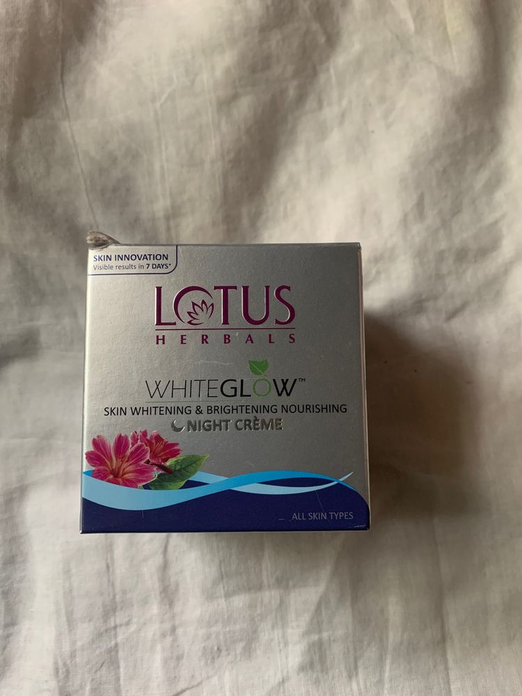 Lotus Whiteglow Night Creme