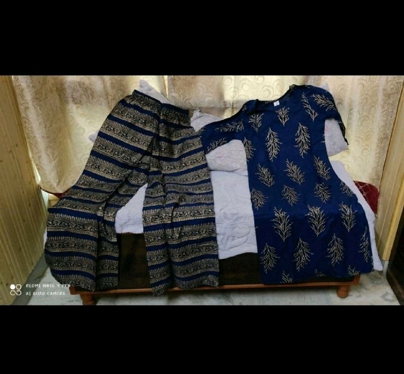 Kurti Palazzo Set