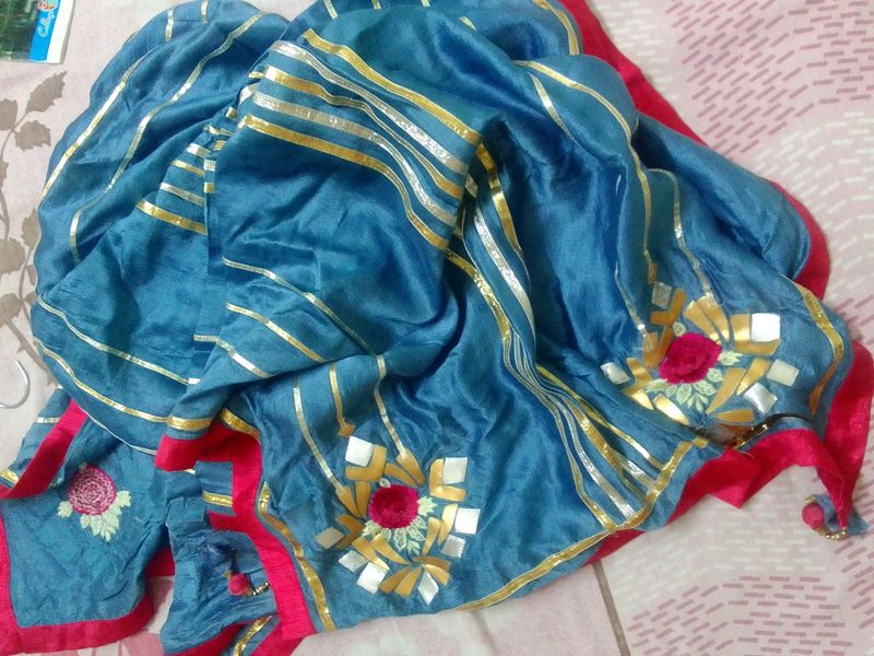 Dupatta Gota Work