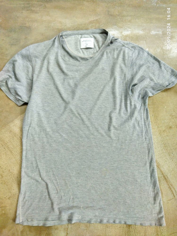 T Shirt Cool Grey Cotton