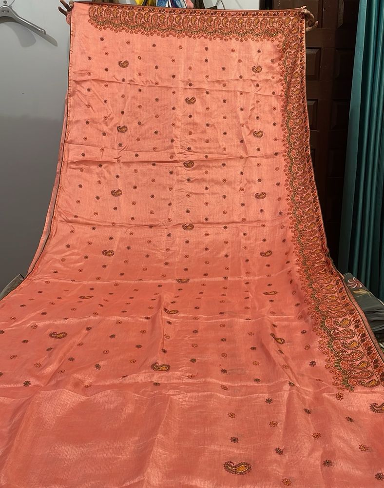 Embroidered Sober Saree