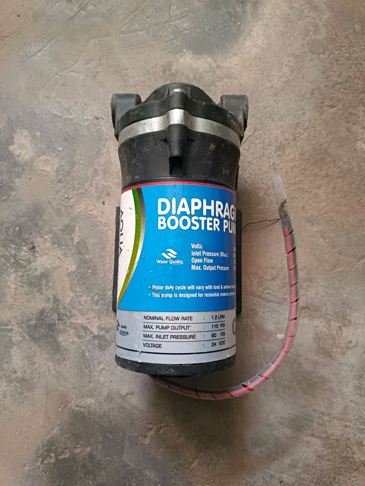 DIAPHRAG BOOSTER PUMP+ Kent 3 Filters