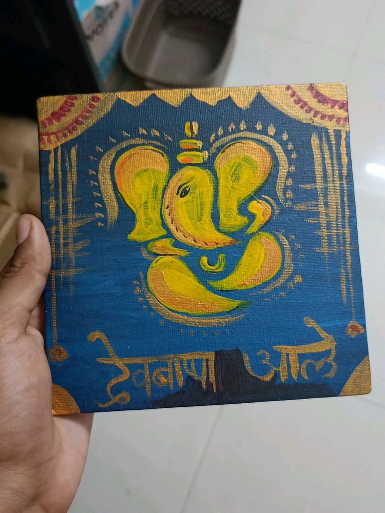 Artwork Of Ganesh Bhagwan