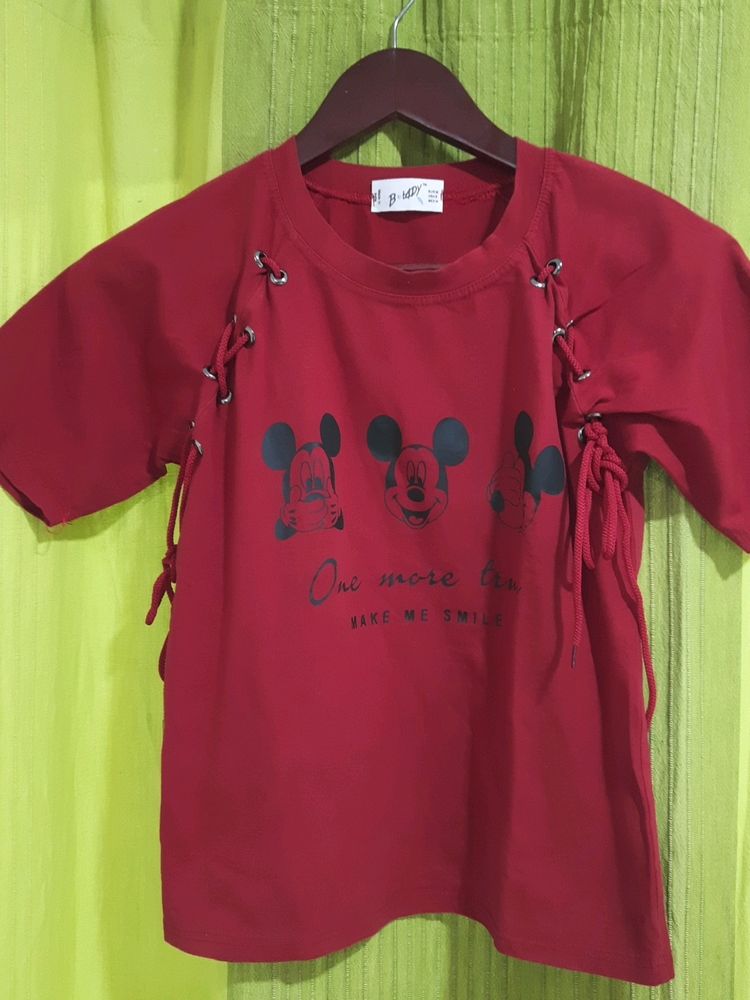 Micky T Shirt For Girls