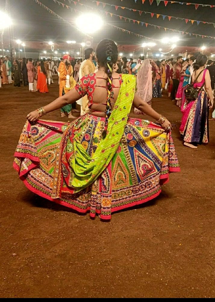 Navratri chaniyacholi With Set of Dandiya