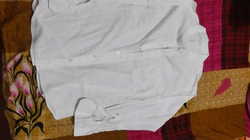 Pure White And Black Shirts For Men