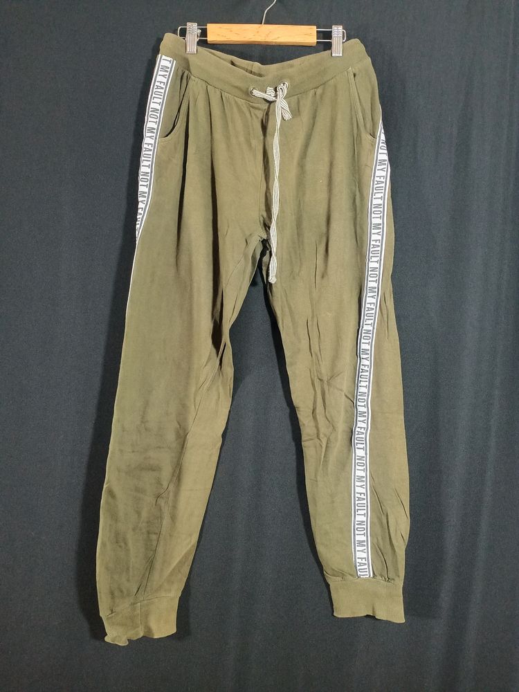 Max Olive Green Casual Pant(Men's)