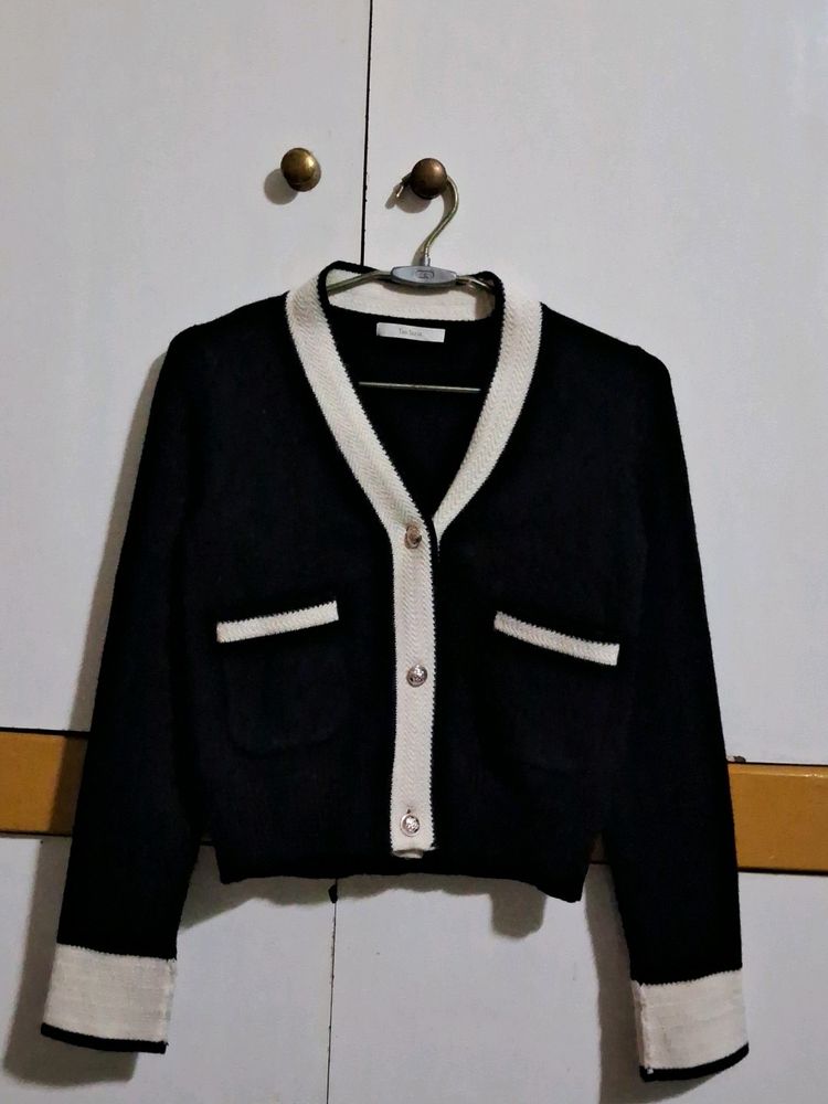 Korean Style Cropped Cardigan