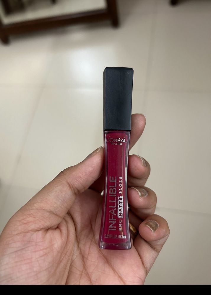 Loreal infallible pro matte gloss - rouge envy