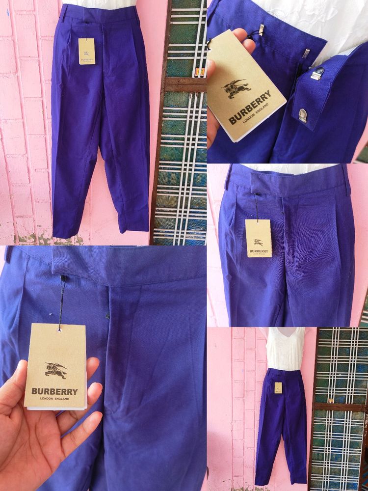 Blue Colour Trouser New 30 Waist