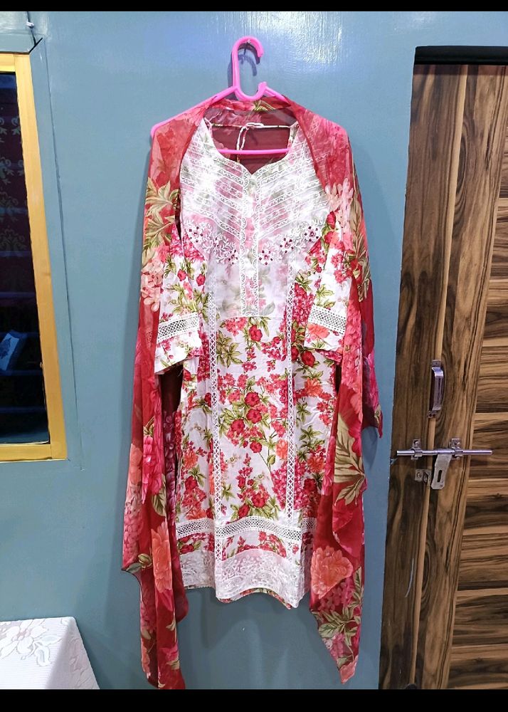 Pure Cotton Pakistani Suit