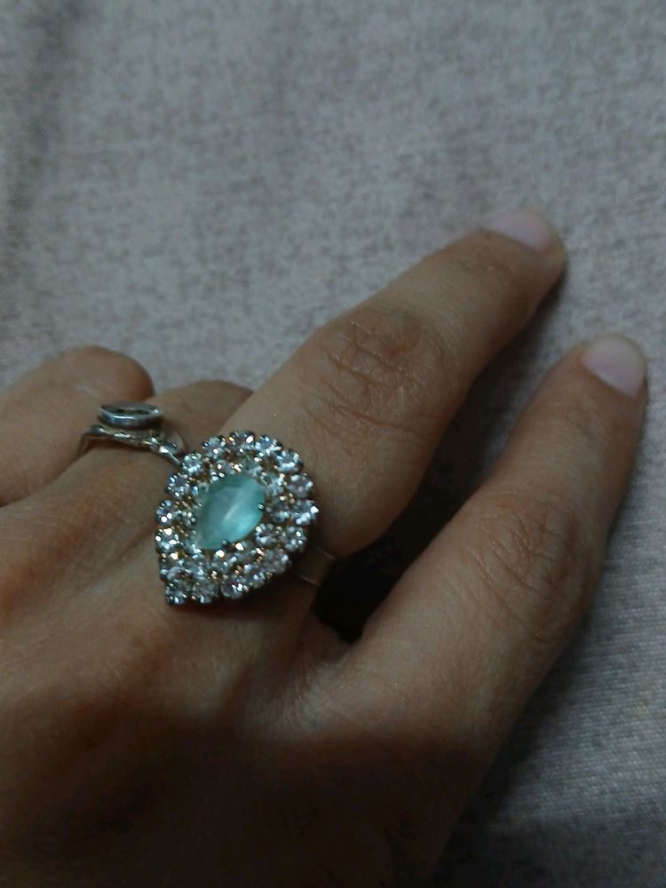 Blue Stone AD Ring