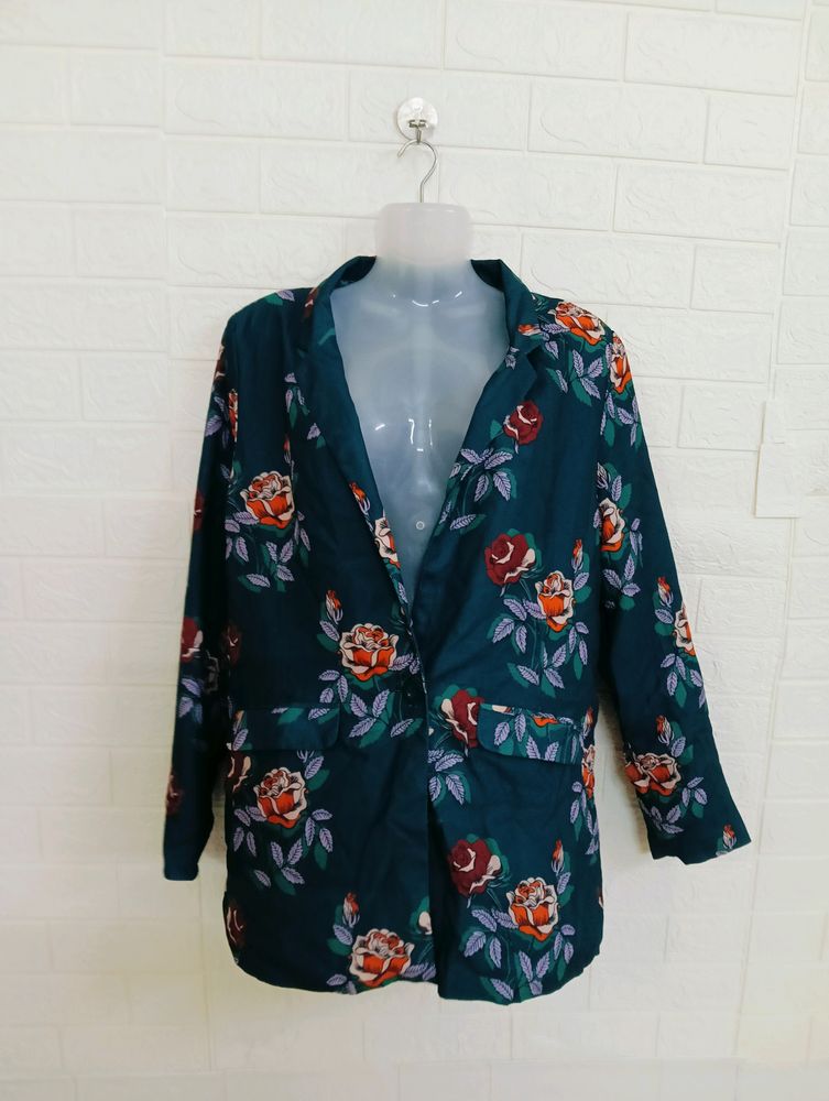 FLORAL PRINT BLAZER